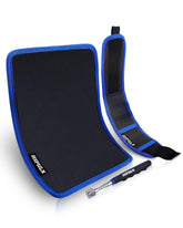 HIPULX magnetic tool mat set top view showing organized workspace with tools