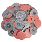 Hiqalty 3-inch sanding disc with roll-lock RT type for quick changes.