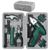 Hi-Spec 3.6V cordless screwdriver in hand for quick assembly tasks