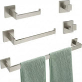 Hiuqixe towel bar 23-6in brushed nickel for easy towel access