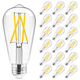 Hizashi Edison bulb dimmable for smooth brightness control in any space.
