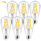Hizashi Edison bulb with warm white glow for pendant lighting