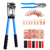 HKS battery crimping tool HX-50B handle lightweight ergonomic grip for comfortable long use