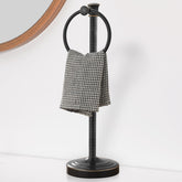 Hoimpro 17-inch stand towel holder with space-saving free-standing design for any bathroom or kitchen