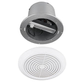 Holdly V2262-50 7in exhaust fan front view improves bathroom ventilation and moisture control.