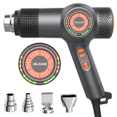 Holdone heat gun front view showing 1800W power and compact design.