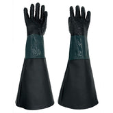HOLDWIN Rubber Sandblaster Gloves offer a secure grip for abrasive blasting tasks.
