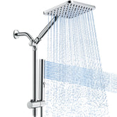 Hombeter 10-inch panel rain head for full-body coverage during showers