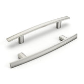 Homdiy solid zinc alloy cabinet handles arch pull for durable kitchen cabinets