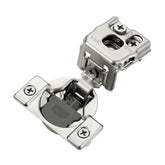 HOME EDIT soft close hinges with 1-1/4 inch overlay ensure quiet cabinet closures.