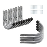 HOME MASTER HARDWARE 12-pack wall hooks front view for organized garage storage.