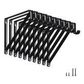 HOME MASTER HARDWARE heavy-duty closet bracket front view for sturdy shelf support