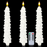 Homemory remote controlled Christmas tree candle for effortless timed celebrations