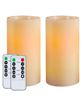 Homemory flameless candle with amber light creating cozy ambiance