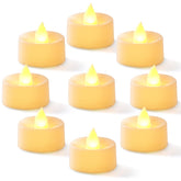 Homemory flameless tea light with warm glow for cozy table ambience