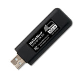 HomeSeer SmartStick G8 USB interface ready for easy Z-Wave setup.