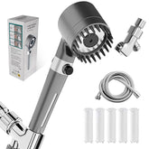 HOMHELP filtered shower head in rainfall mode for a soothing rinse