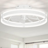 HOMIFORCE bladeless ceiling fan with remote control for easy operation