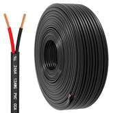 HONENCN 12GA two-conductor wire spool close-up for flexible routing in tight spaces