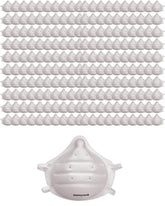 Honeywell DC300N95 molded-cup front view for dust protection during sanding projects.