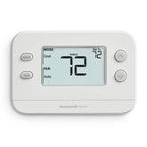 Honeywell Home X1N thermostat front view with a large backlit display.