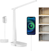 Honeywell HWT-H2 LED desk lamp with folding design for compact home office lighting.