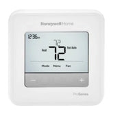 Honeywell TH4210U2002 Pro front view with easy push-button controls