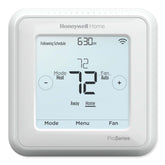 Honeywell TH6320ZW2007/U touchscreen thermostat front display showing temperature