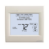 Honeywell TH8110R1008 Vision Pro 8000 touch screen shows simple weekly programming.