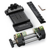 HONGDUI sharpening kit with honing guide for precise bevels in real use
