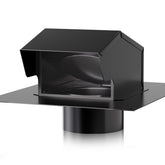 Hon&Guan 6-inch roof vent with damper for efficient airflow.
