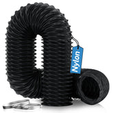 Hon&Guan diesel heater ducting, 3-inch size, flexible nylon for durable high-temp airflow.