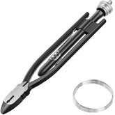 Honoson 9-inch safety wire pliers demonstrating twist capability for maintenance tasks