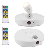 HONWELL wireless spotlight close-up showing battery-powered art lighting versatility