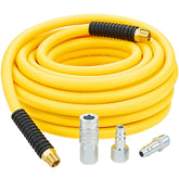 HOOTSUM hybrid air hose 50ft extended length ready for heavy use.