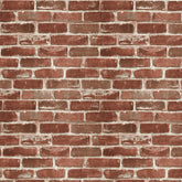 Hopeak red brick wallpaper close-up texture for a quick wall refresh