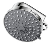 HOPOPRO high flow shower head with 6 inch panel delivering strong rinse.