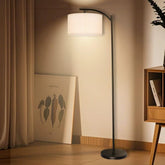 HoperBriwght standing lamp assembly showing quick setup and sturdy build