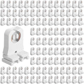 Hortsun non-shunted tombstone socket close-up, compatible with T8/T10/T12 tubes for easy LED retrofits.