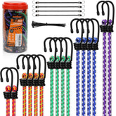 HORUSDY 10-inch cord for quick, lightweight tie-downs on camping gear.