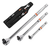 HORUSDY 6-inch breaker bar with rotatable head for flexible access