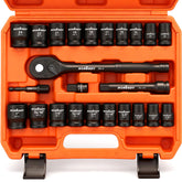 HORUSDY half-inch drive ratchet handle designed for comfortable, durable operation.