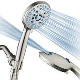 Hotel Spa AquaCare high-pressure handheld shower head with anti-clog nozzles for steady spray