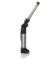 HOTLIGH magnetic work light with front flashlight for hands-free car repairs.