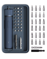 HOTO electric screwdriver kit front view, compact design for convenient use
