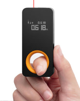 HOTO pocket-size laser measuring tool ready for quick home tasks