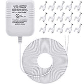 Hotop 24V C wire adapter cable from outlet to thermostat for constant power