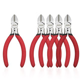 HOUSERAN 5 inch wire cutters front angle for precise craft cutting.