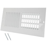Howeall 10x4 inch duct opening vent cover with seamless fit and controlled airflow.