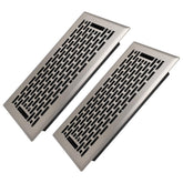 Howeall 4x10 inches steel floor register demonstrates durability for high-traffic areas.